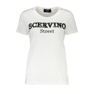 White Cotton Men T-Shirt