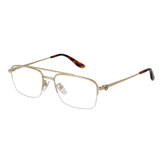 Goldene Metallbrille (Gestelle)