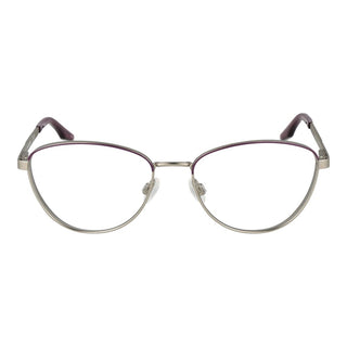 Gafas con montura metálica púrpura