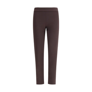 Braune Polyamid Freizeithose