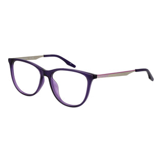 Gafas con montura metálica púrpura