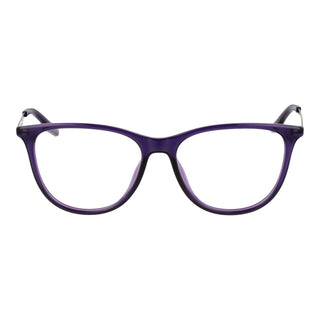 Gafas con montura metálica púrpura
