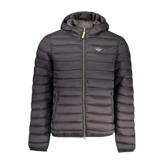 Black Poliammide Men's Jacket