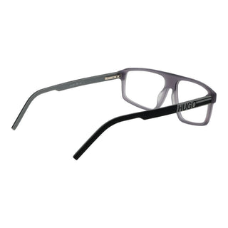 Gafas con montura de acetato gris