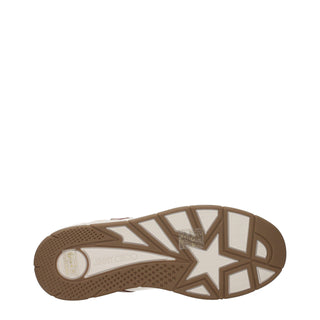 Zapatillas bajas de cuero rosas