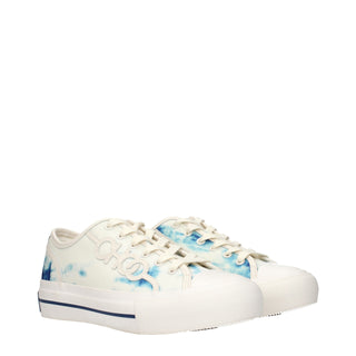Zapatillas bajas beige de tela