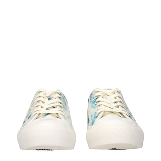 Zapatillas bajas beige de tela