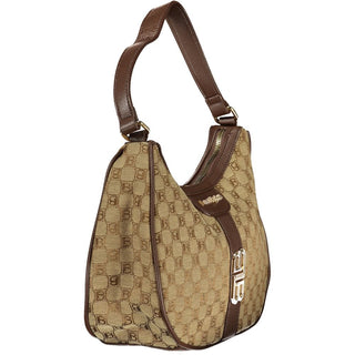 Beige Polyester Damenhandtasche