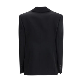 Black blazer on a white background