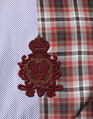 Multicolor Cotton Collared Checkered Shirt