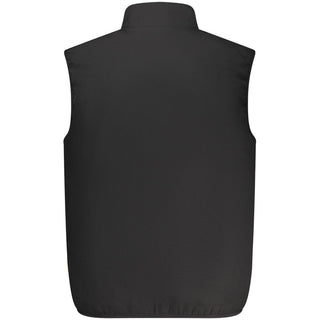 Black Polyester Men's Jacket
