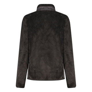 Black Polyester Women's Sweatshirt