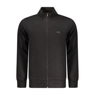 Schwarzes Baumwoll-Sweatshirt für Herren