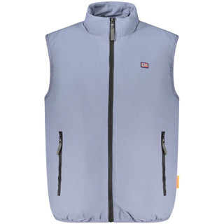 Azzurro Polyester Men's Jacket