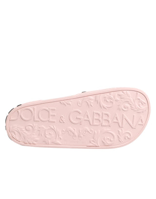 Rosa Gummi-Badesandalen Strandschuhe