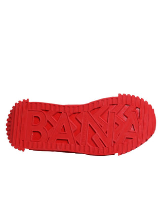 Red Logo Lace Low Top NS1 Sneakers Shoes