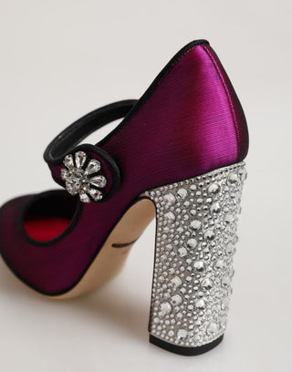 Pink verzierte High Heel Pumps