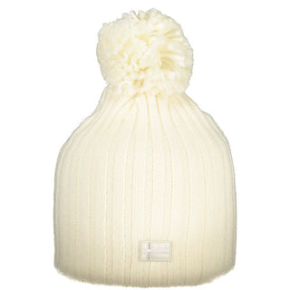 Weißer Acrylhut für Damen