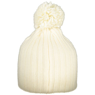 Weißer Acrylhut für Damen