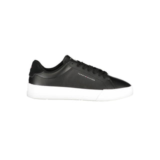 Schwarzer Herren-Sneaker aus Polyurethan