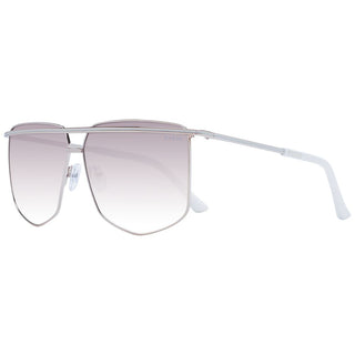 Gafas de sol de metal plateado