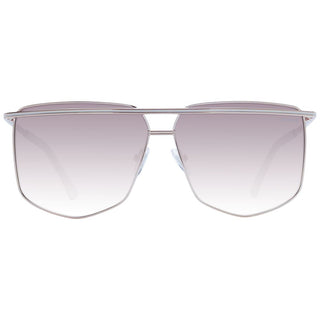 Gafas de sol de metal plateado