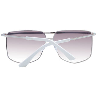 Gafas de sol de metal plateado