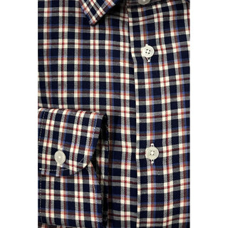 Camisa de algodón multicolor para hombre