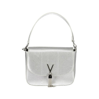 Argento Polyurethan Damen Tasche
