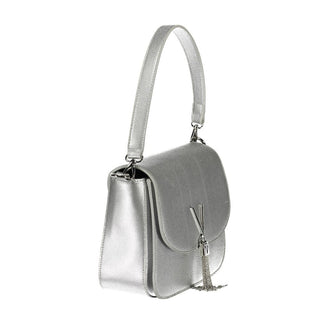 Argento Polyurethan Damen Tasche