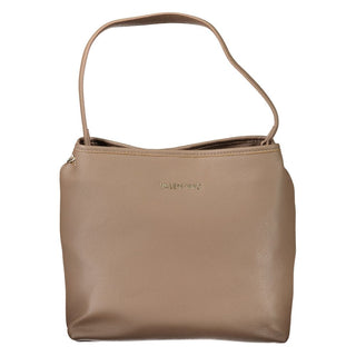Braune Polyethylen Handtasche