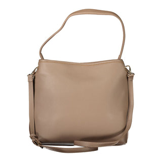 Braune Polyethylen Handtasche