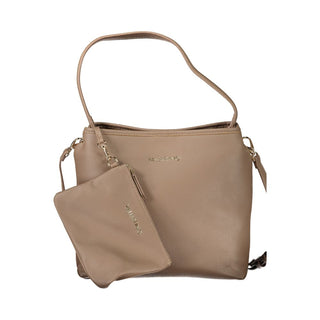 Braune Polyethylen Handtasche