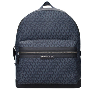 Mochila de tela azul