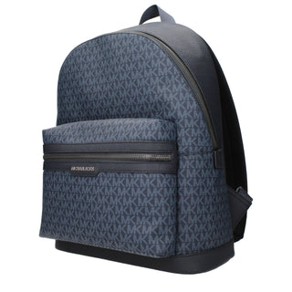 Mochila de tela azul