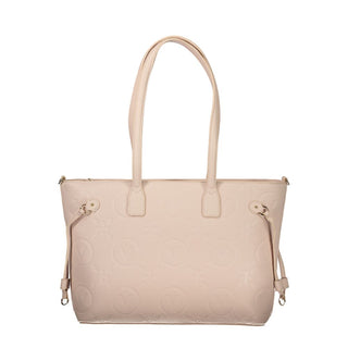 Rosa Polyethylen-Handtasche