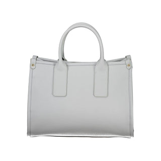 Blaue Polyethylen-Handtasche