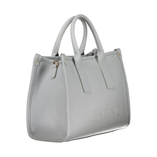 Blaue Polyethylen-Handtasche