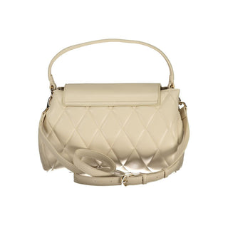 Bolso de mujer de poliuretano beige