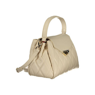 Bolso de mujer de poliuretano beige