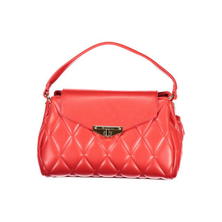 Rosso Polyurethane Women's Bag with Adjustable Shoulder Strap