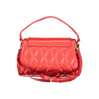 Rosso Polyurethane Women's Bag with Adjustable Shoulder Strap