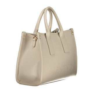 Bolso de mujer beige de poliuretano  