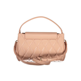 Rosa Polyethylen-Handtasche