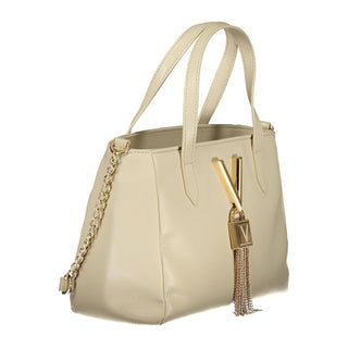 Beige Polyethylen-Handtasche
