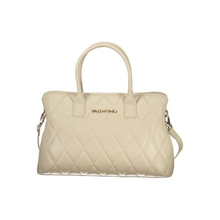 Bolso de mujer beige de poliuretano  