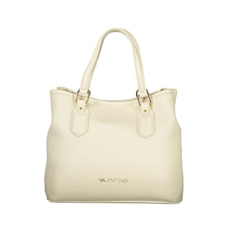 Bolso de mujer beige de poliuretano  