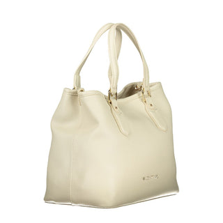 Bolso de mujer beige de poliuretano  