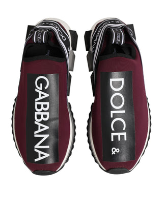 Maroon Slip On Sorrento Men Sneakers Shoes