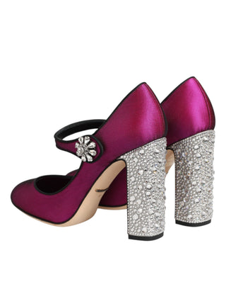 Pink Strass Mary Janes Absatzpumps Schuhe